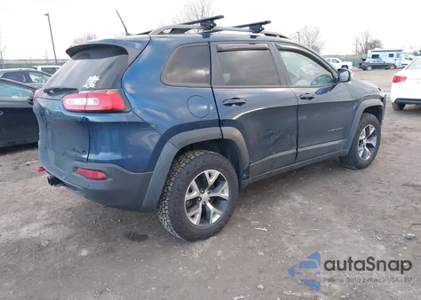 2018 Jeep Cherokee Trailhawk 4X4 z USA, uszkodzony, nr VIN 1C4PJMBX7JD545877